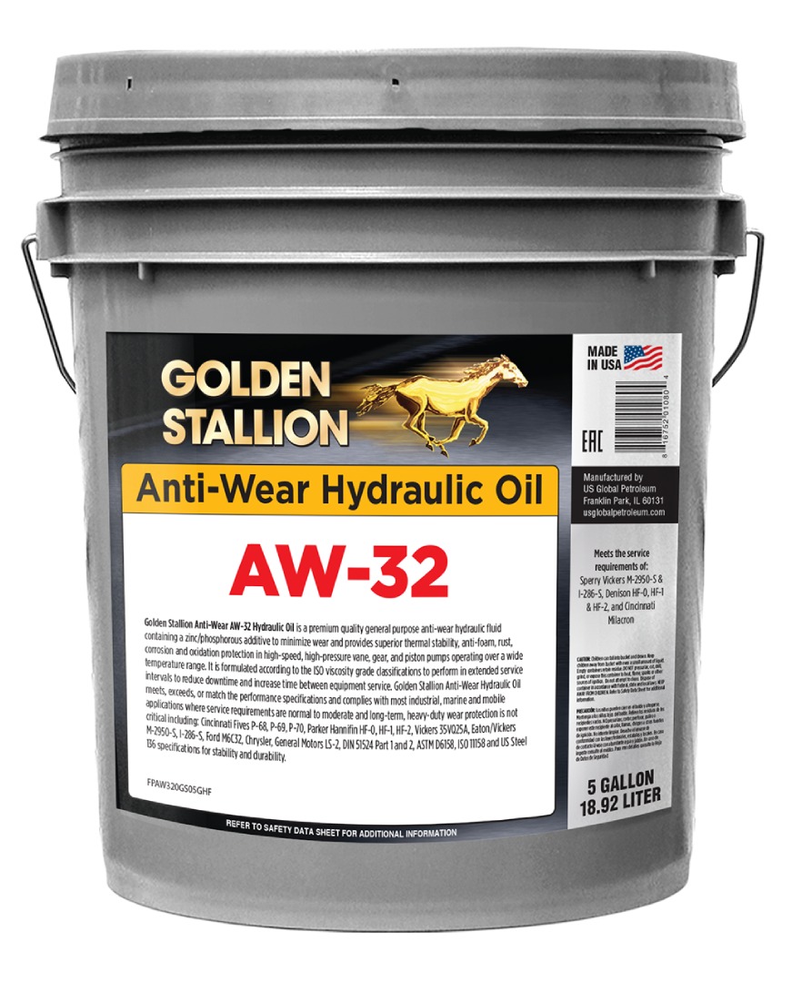 Golden Stallion AW-32 Hydraulic Fluid